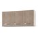 Armário Aéreo De Cozinha Honduras 03 Portas 120cm - Lumil - Branco