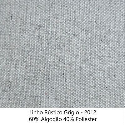 Sofa Jolie 2 Lugares 180cm Pes Boomerang Linho 212 Grigio Ezz Grigio