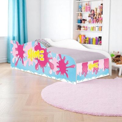 Mini Cama Joy Slime Menina Com Colchão