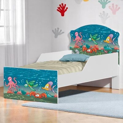 Mini Cama Peixes No Aquário