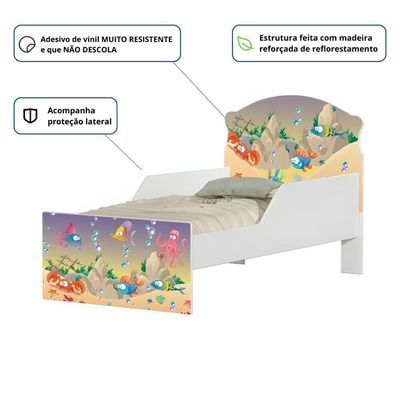 Mini Cama Vida No Mar