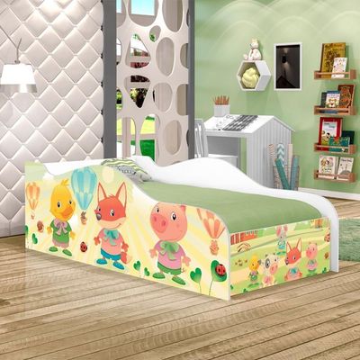 Mini Cama Fun Fazendinha E Balões
