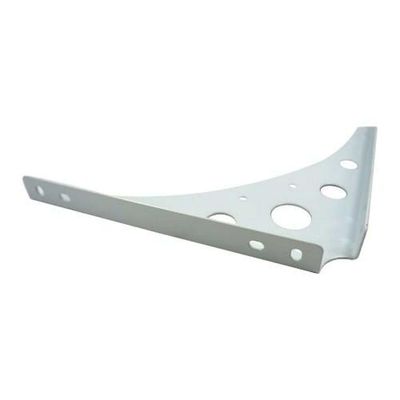 Cantoneira Branca 250x250x2,0mm Para Prateleiras - Dtools