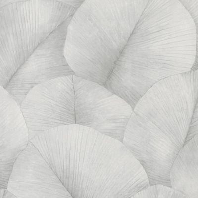 Papel de Parede Sheilas Folhagem Cinza 34509