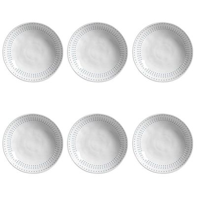 Conjunto De Pratos Fundos 06 Peças Bio Astral Porto Brasil