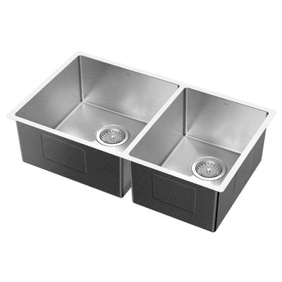 Cuba Dupla Docol Bistrô 76x44 Cm Aço Inox Escovado