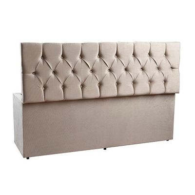 Recamier Baú 1,40m Madrid Suede Bege Dal Poz Estofados