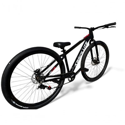 Bicicleta aro29 Absolute Nero 5 Freeride K7 Single Freio Hidraulico Shimano Mt200 Garfo Rigido Preto