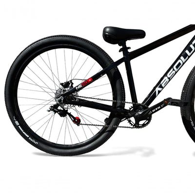 Bicicleta aro29 Absolute Nero 5 Freeride K7 Single Freio Hidraulico Shimano Mt200 Garfo Rigido Preto