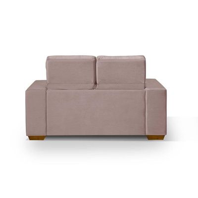 Sofá 2 Lugares 150cm Com Molas, Retrátil E Reclinável Rose