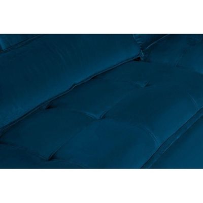 Sofá 4 Lugares 2.30 Mt Retrátil E Reclinável Sofatec Azul