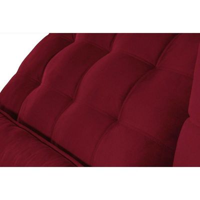 Sofá 4 Lugares 2.30 Mt Retrátil E Reclinável Vermelho