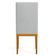 Kit 8 Cadeiras De Jantar Solana Suede Base De Madeira - Pallazio Cor Cinza