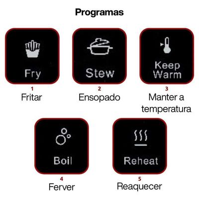 Cooktop Indução Portátil 1 Boca Touch 1200W Preto Ariete 220V