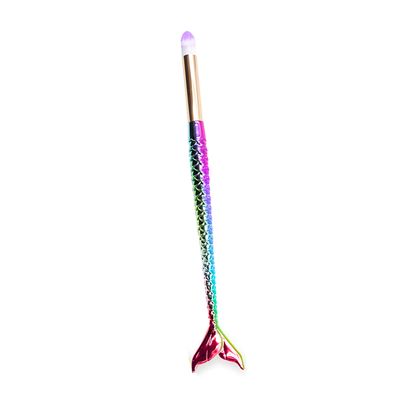 Kit 4 Pincéis Para Maquiagem Sereia Pó Blush Contorno macio