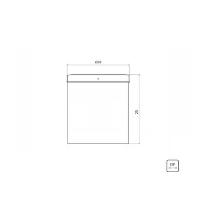 Lixeira Inox Tramontina Swing com Acabamento Scotch Brite e Tampa Basculante 5 Litros