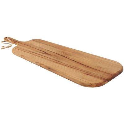 Tábua Antepasto Tramontina Provence em Madeira Teca 65x27 cm