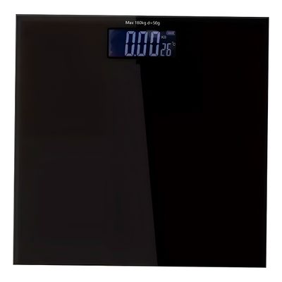 Balança Digital MU-002 Vidro Temperado (Preto)