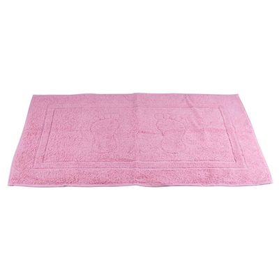 Toalha de Piso Pegada Camesa Rose