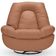 Poltrona Reclinável Elétrica Com Massagem E Aquecimento Salvana L07 Couríssimo Caramelo - Lyam Decor