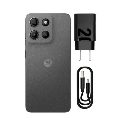 Smartphone Motorola Moto G15 256Gb Dual Chip 4G Tela 6.7" Câmera Dupla 50MP+5MP Grafite