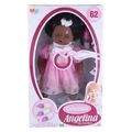 BONECA COLL ANGELINA NEGRA 62 FRASE 0212