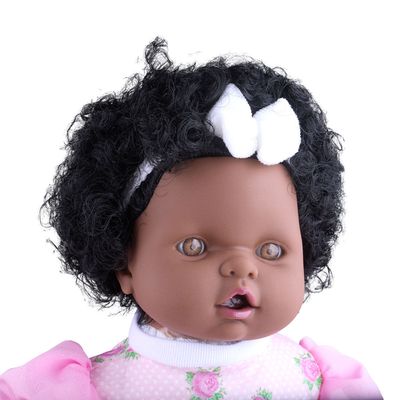 Boneca Milk Collezione Angelina Negra Fala 62 Frases