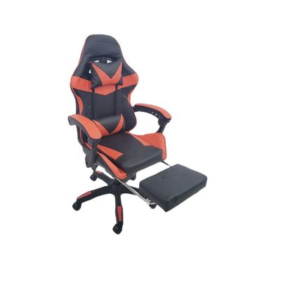 Cadeira Gamer Stillus Ergonômica Oficial Apoio De Pés Vermelho