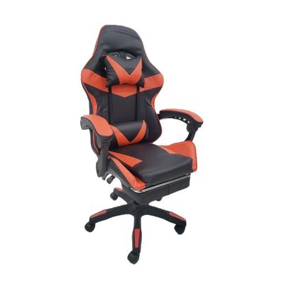 Cadeira Gamer Stillus Ergonômica Oficial Apoio De Pés Vermelho