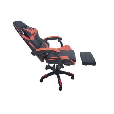 Cadeira Gamer Stillus Ergonômica Oficial Apoio De Pés Vermelho