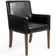 Poltrona Decorativa Joy Base Fixa Corano Black - Nexta Casa