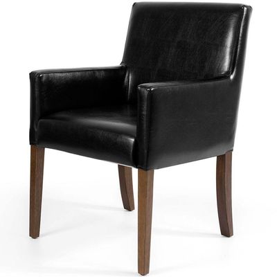 Poltrona Decorativa Joy Base Fixa Corano Black - Nexta Casa