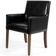 Poltrona Decorativa Joy Base Fixa Corano Black - Nexta Casa
