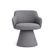 Cadeira De Mesa De Jantar Jade Base Cone Linho Cinza Escuro - Nexta Casa