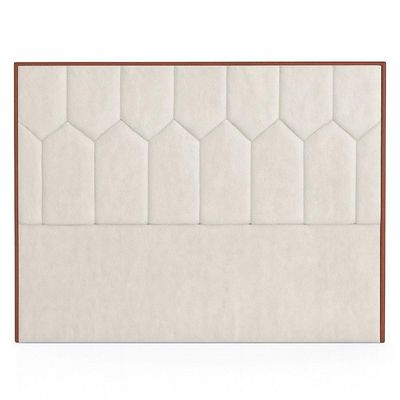 Cabeceira Casal King Cama Box 195 Cm Aura Linho Cru - Nexta Casa