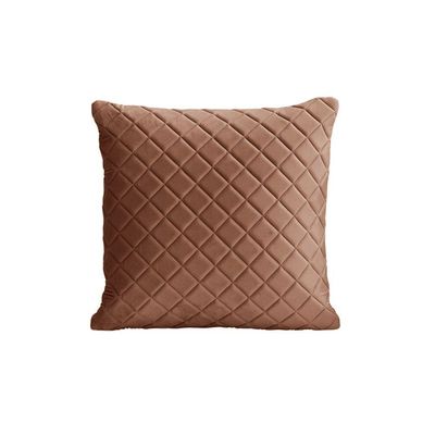 Almofadas Tressê Decorativas 40x40cm Veludo - Nexta Casa Cor Marrom