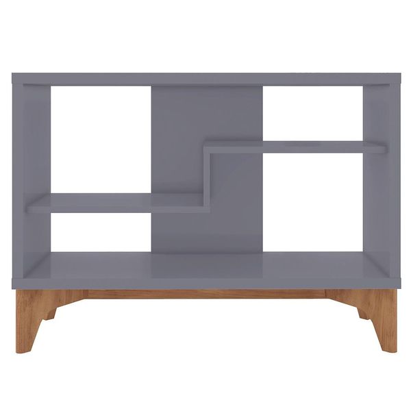 Estante Para Livro Decorativa Cinza Loft - Líder Design Estante Para Livro Decorativa Cinza Loft - Líder Design