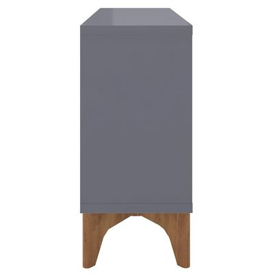 Estante Para Livro Decorativa Cinza Loft - Líder Design