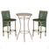 Mesa Bistro E 2 Banquetas Roma Fendi Corda Náutica 13 Verde