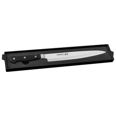 Faca Yanagiba Tramontina Sushi com Lamina em Aço Inox e Cabo de Policarbonato com Fibra de Vidro 9"