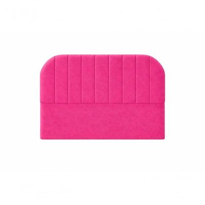 Cabeceira De Cama Box Moderna Estilo Orgânica Casal 140 Cm Veludo Rosa Pink Eli Móveis E Decoração