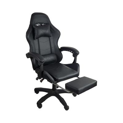 Cadeira Gamer Stillus Oficial Apoio Para Pés Preto