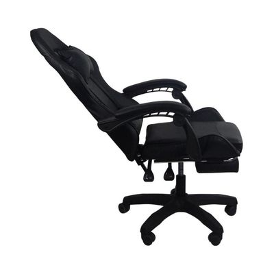 Cadeira Gamer Stillus Oficial Apoio Para Pés Preto