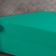 Lençol Com Elástico Queen Nobre 1 Peça Luva De Box 55cm De Altura Malha 100% Algodão - Jade