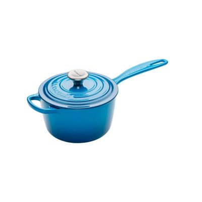 PANELA LE CREUSET MOLHEIRA SIGNATURE 16 CM - Azul Marseille 211811620