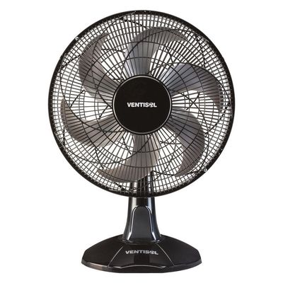 Ventilador De Mesa Ventisol Oscilante 40cm Turbo 6 Preto-cinza 220v