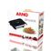 Grill Elétrico Arno Compact Uno GPTO Grelha Antiaderente Trava Lateral Preto Preto / 220V
