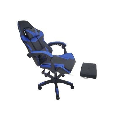 Cadeira Gamer Stillus Ergonômica Oficial Apoio De Pés Azul