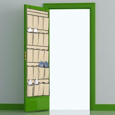 Sapateira De Porta E Parede 20 Sapatos Divisorias Vertical Com Capacidade Para 10 Pares Dobravel