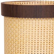 Abajur Muller Straw Mini Imbuia G9 Led 2500ib